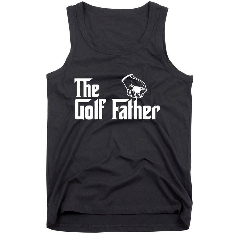The Golf-Father Funny Golf Dad Tank Top
