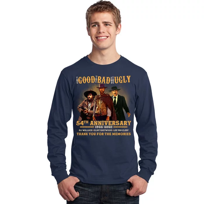 The Good The Bad And The Ugly 54th Anniversary Tall Long Sleeve T-Shirt