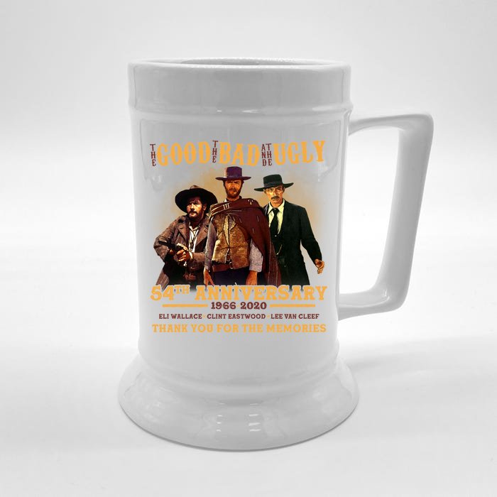 The Good The Bad And The Ugly 54th Anniversary Front & Back Beer Stein