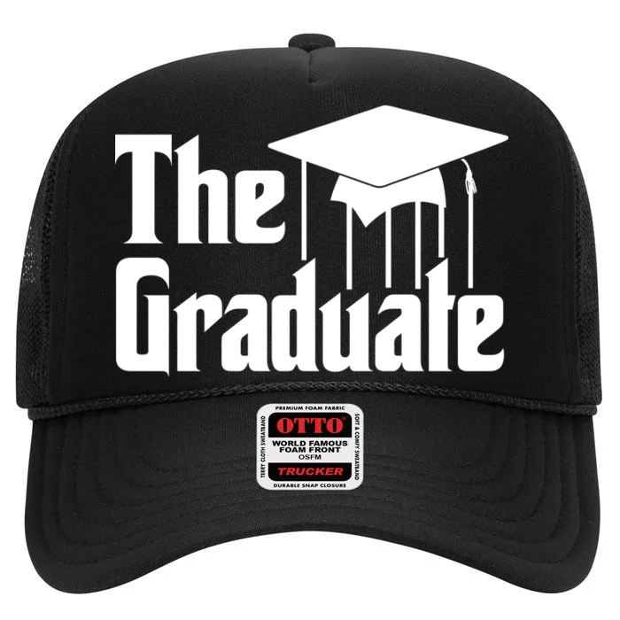 The Graduate Logo High Crown Mesh Trucker Hat