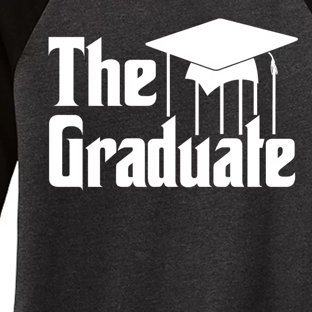 The Graduate Logo Women's Tri-Blend 3/4-Sleeve Raglan Shirt