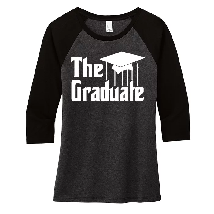 The Graduate Logo Women's Tri-Blend 3/4-Sleeve Raglan Shirt