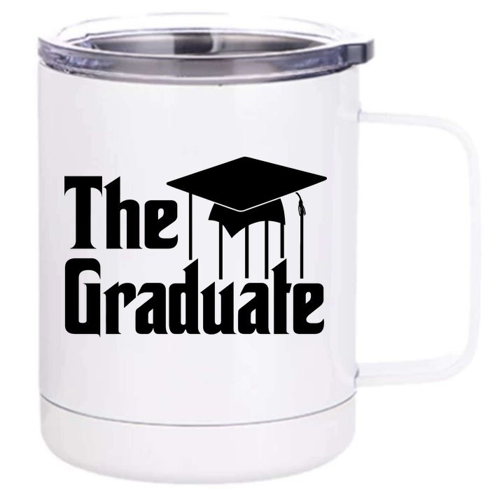 The Graduate Logo Front & Back 12oz Stainless Steel Tumbler Cup