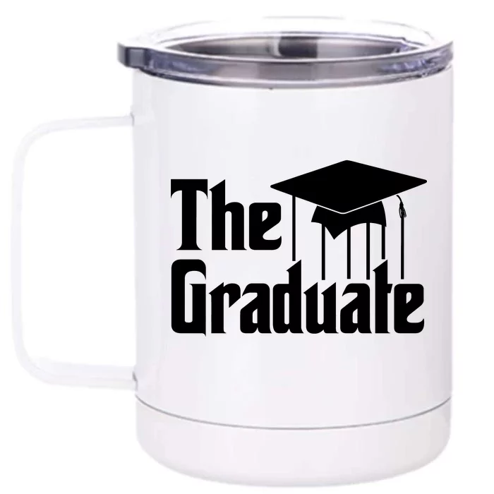 The Graduate Logo Front & Back 12oz Stainless Steel Tumbler Cup