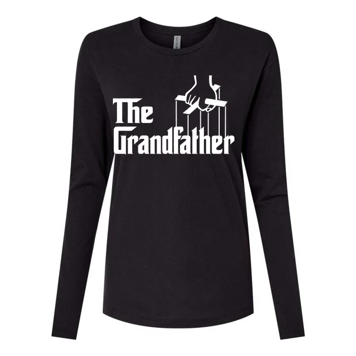 The Grandfather Logo Father's Day Womens Cotton Relaxed Long Sleeve T-Shirt