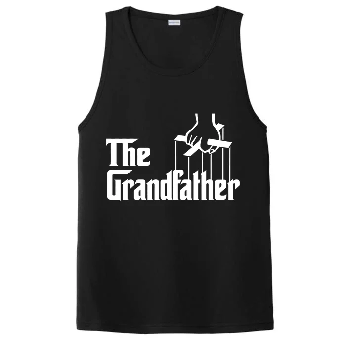 The Grandfather Logo Father's Day Performance Tank