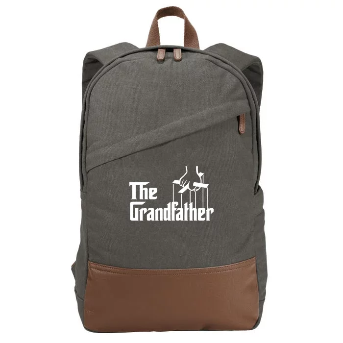 The Grandfather Logo Father's Day Cotton Canvas Backpack