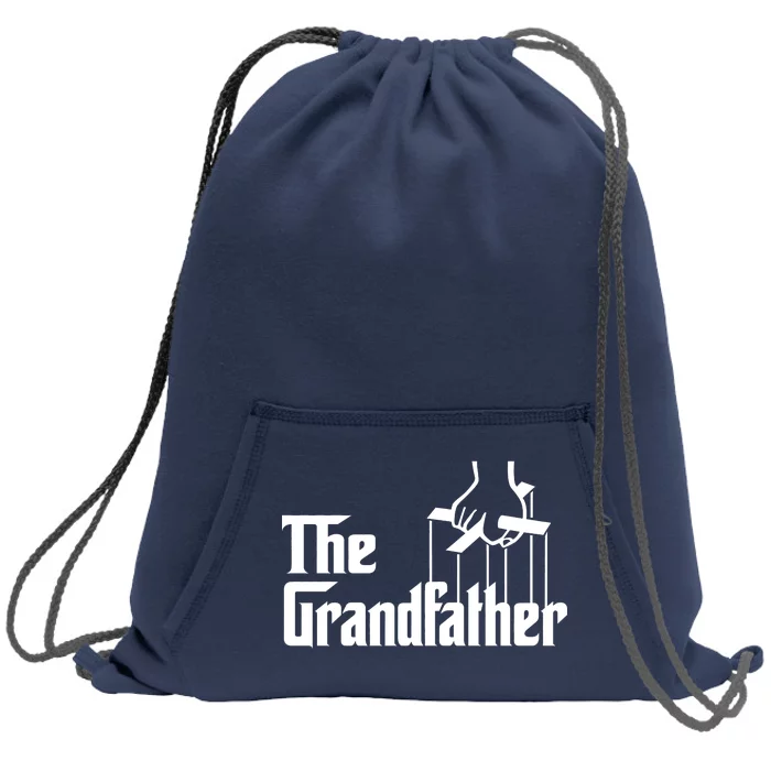 The Grandfather Logo Father's Day Sweatshirt Cinch Pack Bag