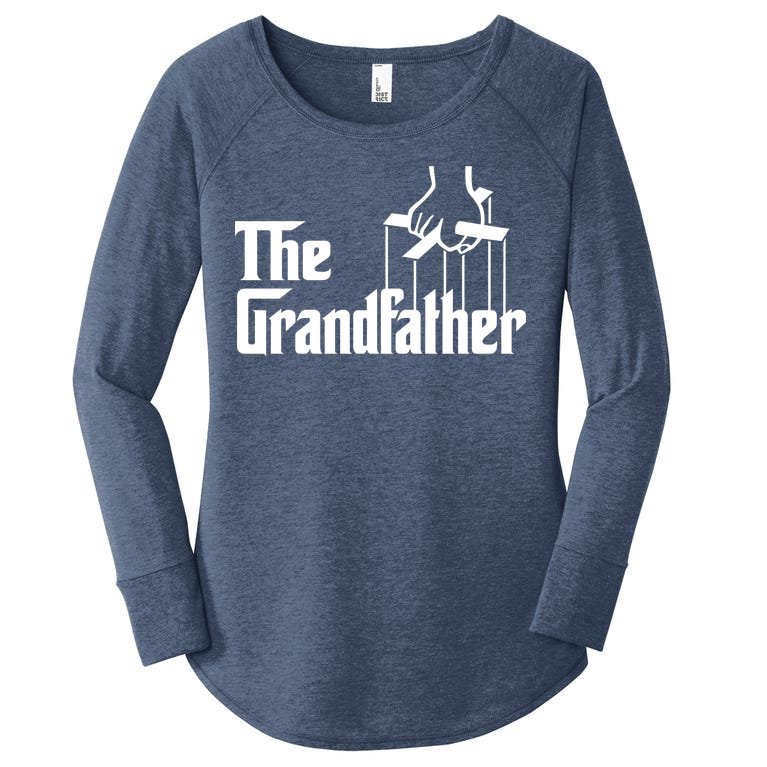 The Grandfather Logo Father's Day Women’s Perfect Tri Tunic Long Sleeve Shirt