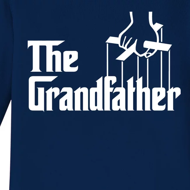 The Grandfather Logo Father's Day Baby Long Sleeve Bodysuit