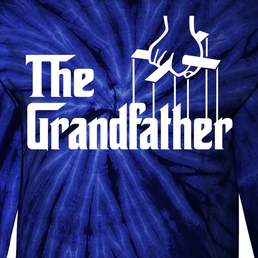 The Grandfather Logo Father's Day Tie-Dye Long Sleeve Shirt