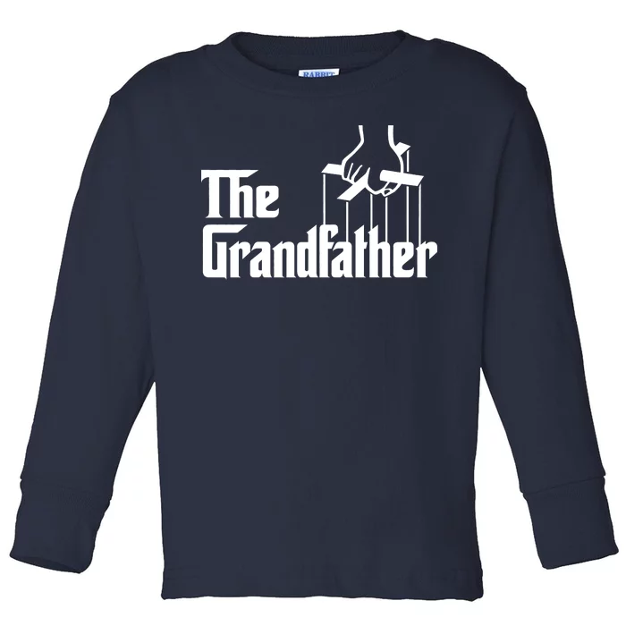 The Grandfather Logo Father's Day Toddler Long Sleeve Shirt