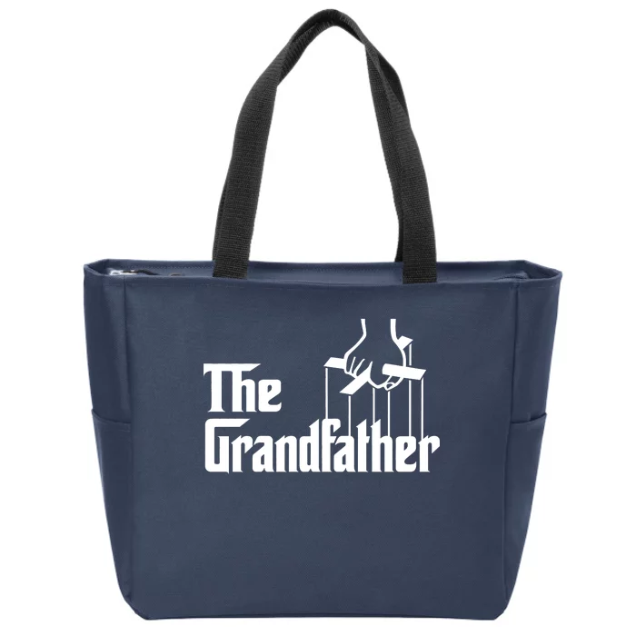 The Grandfather Logo Father's Day Zip Tote Bag