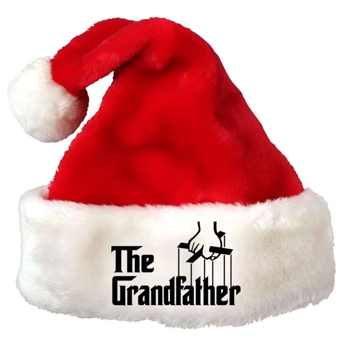 The Grandfather Logo Father's Day Premium Christmas Santa Hat