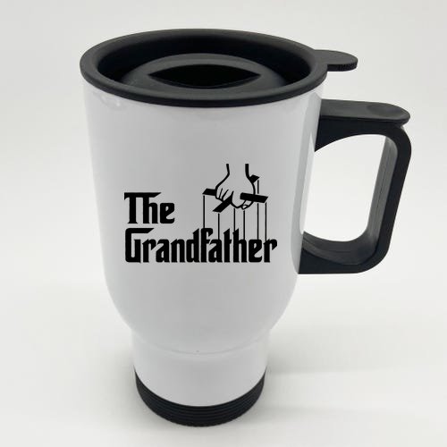 The Grandfather Logo Father's Day Stainless Steel Travel Mug
