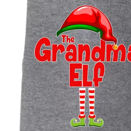 The Grandma Elf Christmas Doggie 3-End Fleece Hoodie