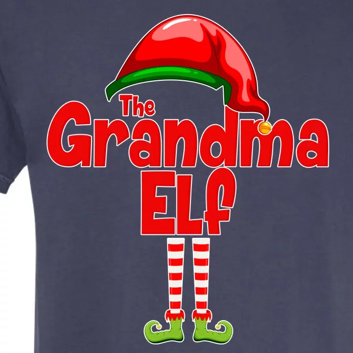 The Grandma Elf Christmas Garment-Dyed Heavyweight T-Shirt