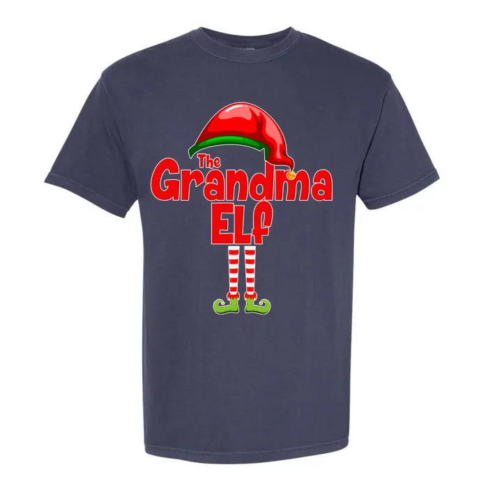 The Grandma Elf Christmas Garment-Dyed Heavyweight T-Shirt