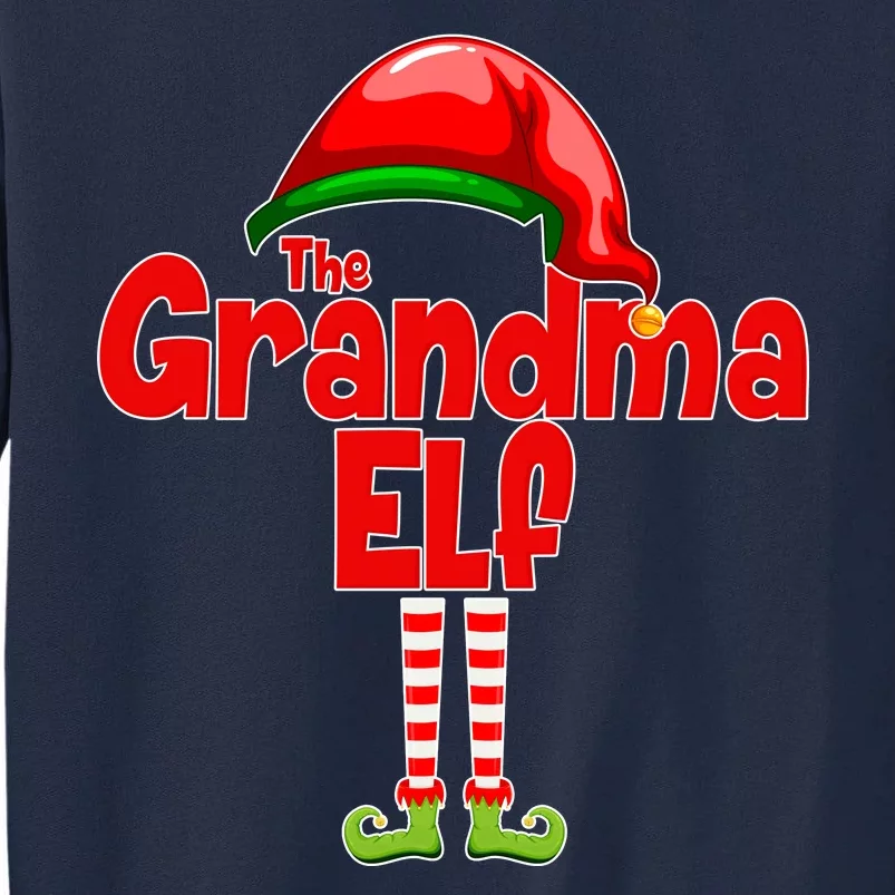 The Grandma Elf Christmas Tall Sweatshirt