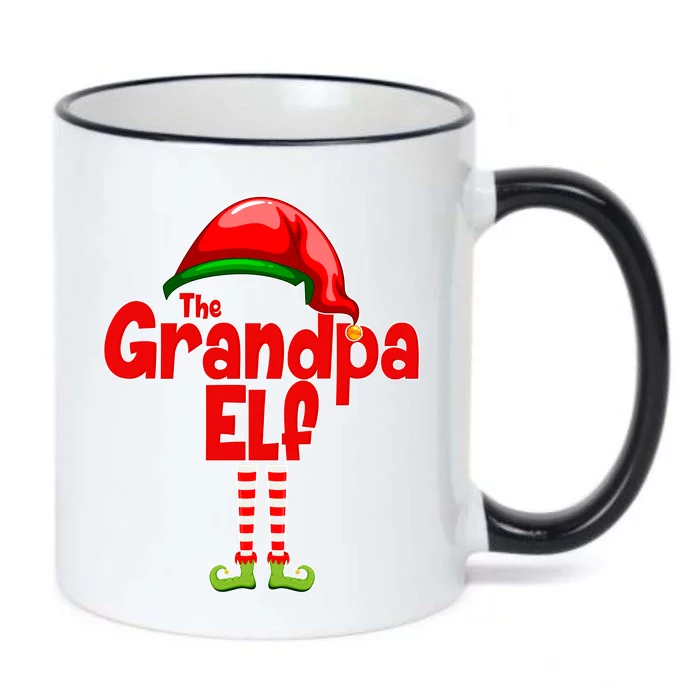 The Grandpa Elf Black Color Changing Mug