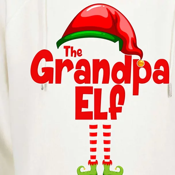 The Grandpa Elf Womens Funnel Neck Pullover Hood