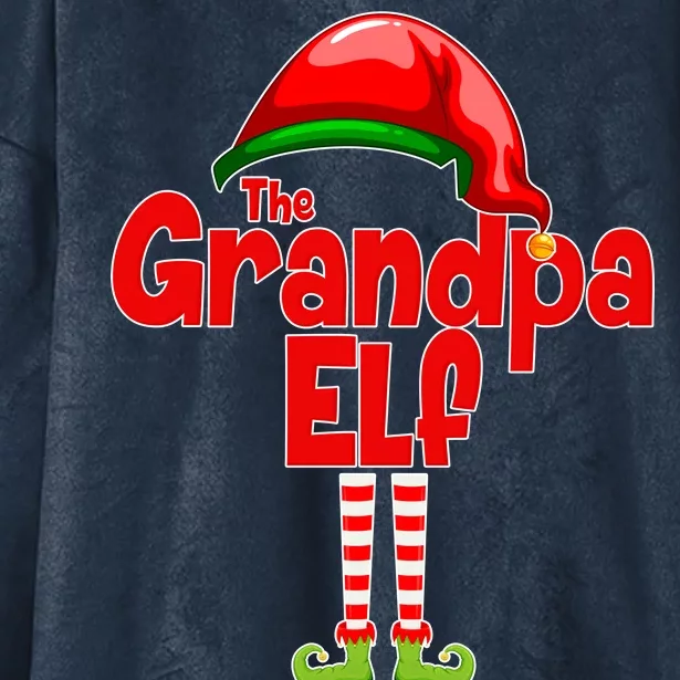 The Grandpa Elf Hooded Wearable Blanket