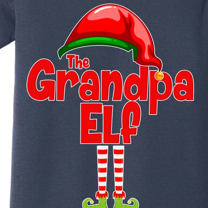 The Grandpa Elf Baby Bodysuit