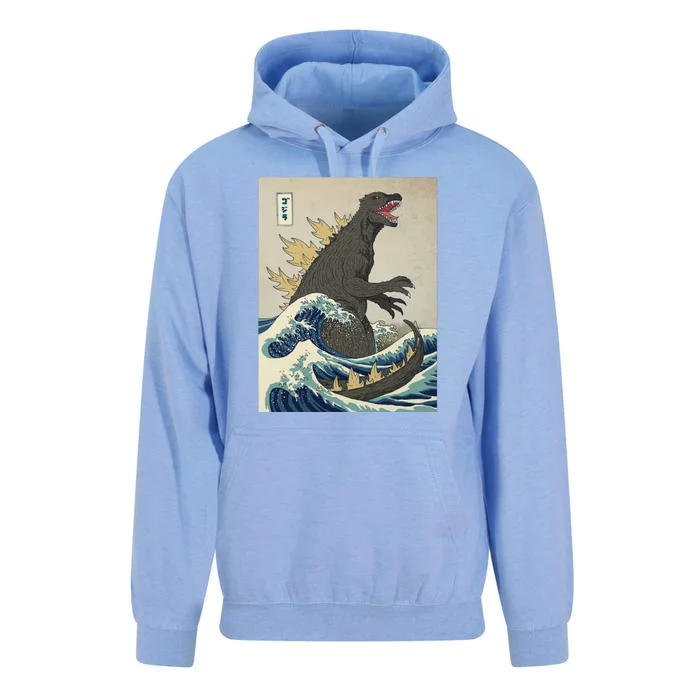 The Great Monster Of Kanagawa Unisex Surf Hoodie