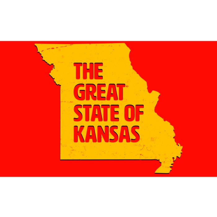 The Great State Of Kansas Bumper Sticker