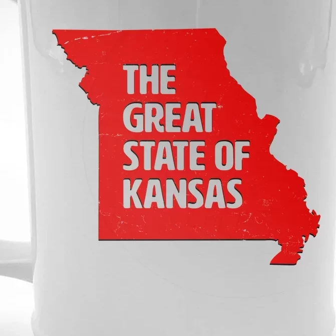 The Great State Of Kansas Front & Back Beer Stein