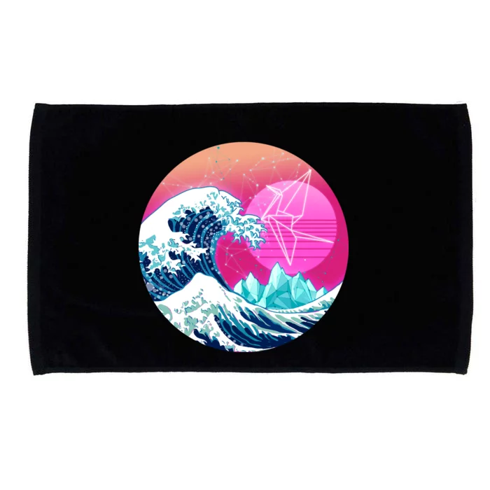 The Great Vapor-Wave Microfiber Hand Towel