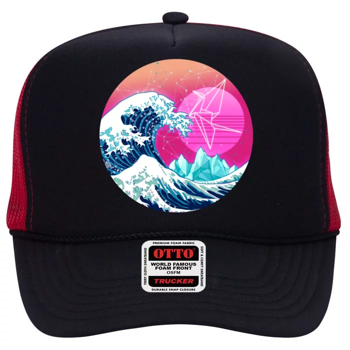 The Great Vapor-Wave High Crown Mesh Trucker Hat