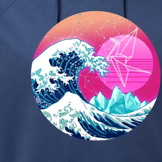 The Great Vapor-Wave Performance Fleece Hoodie