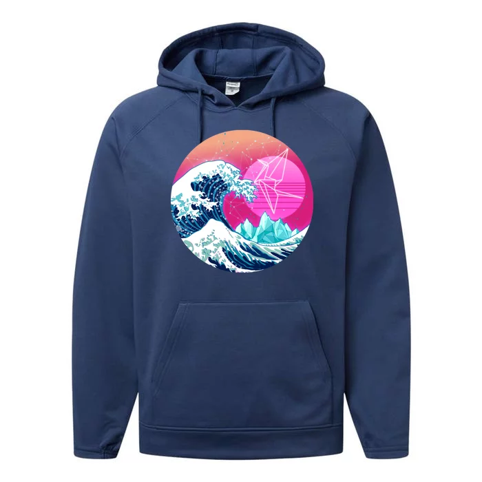 The Great Vapor-Wave Performance Fleece Hoodie