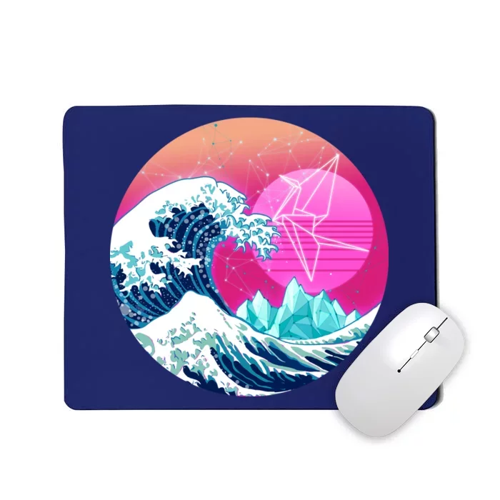 The Great Vapor-Wave Mousepad