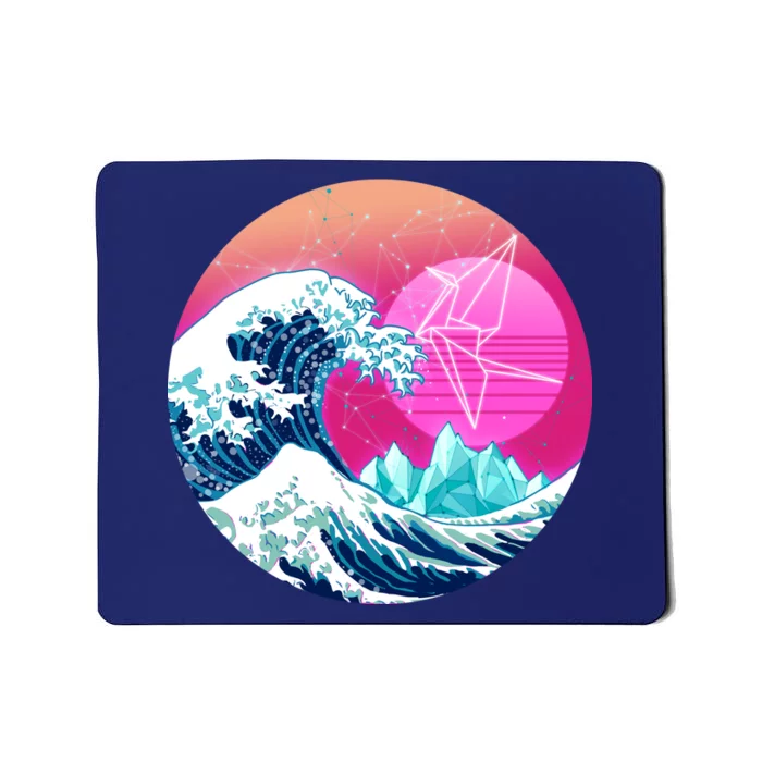 The Great Vapor-Wave Mousepad