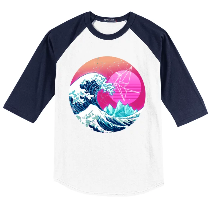 The Great Vapor-Wave Baseball Sleeve Shirt