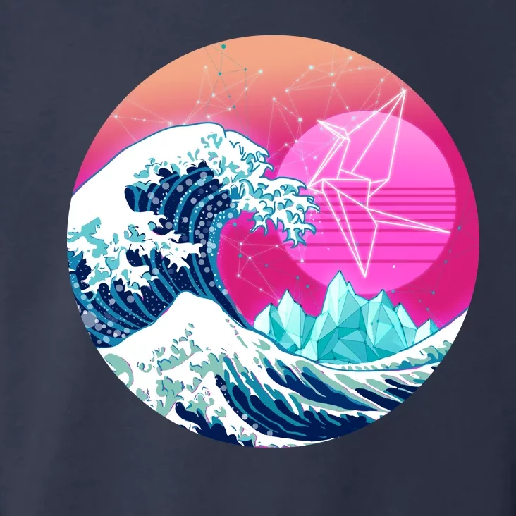 The Great Vapor-Wave Toddler Hoodie