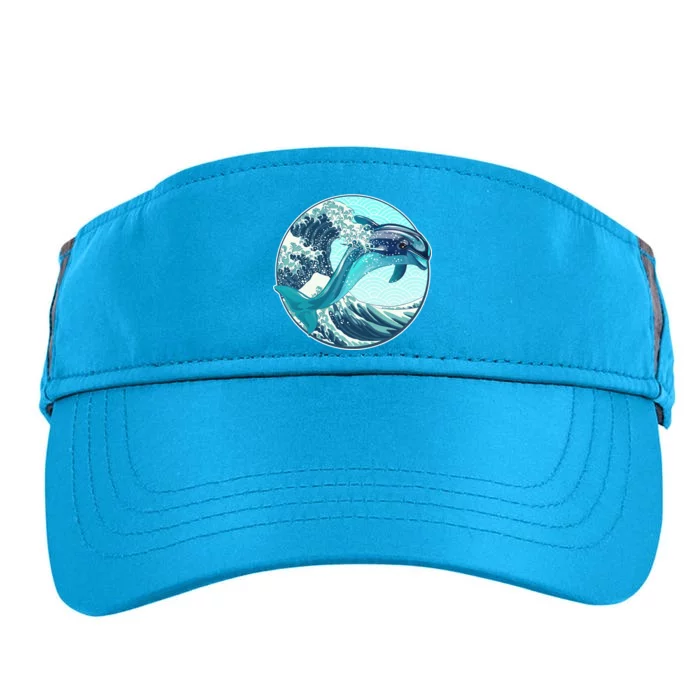 The Great Wave Dolphin Adult Drive Performance Visor