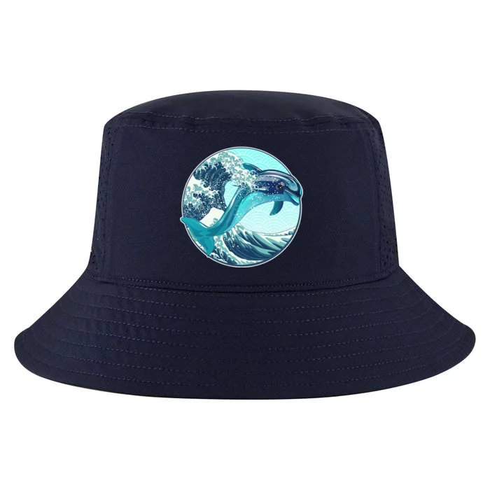 The Great Wave Dolphin Cool Comfort Performance Bucket Hat