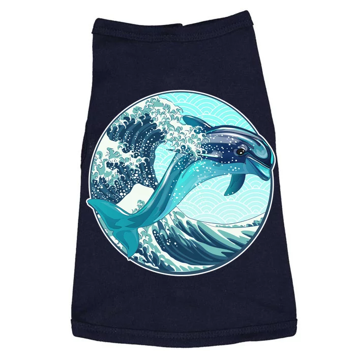 The Great Wave Dolphin Doggie Tank