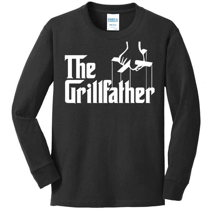 The Grillfather Kids Long Sleeve Shirt