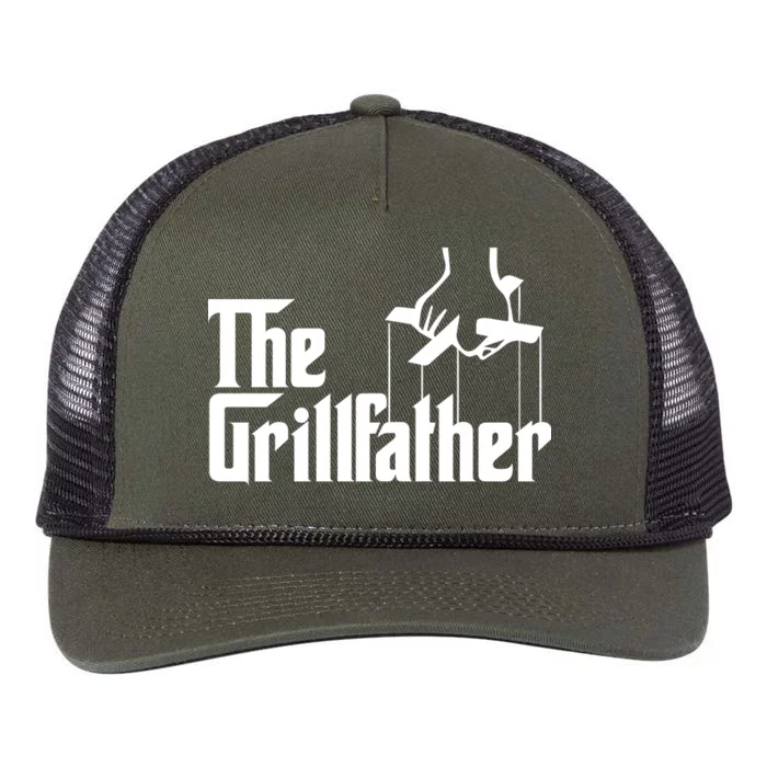 The Grillfather Retro Rope Trucker Hat Cap