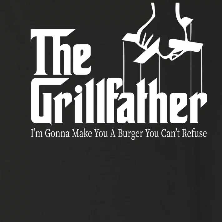 The Grillfather Burger You Can't Refuse Toddler Long Sleeve Shirt