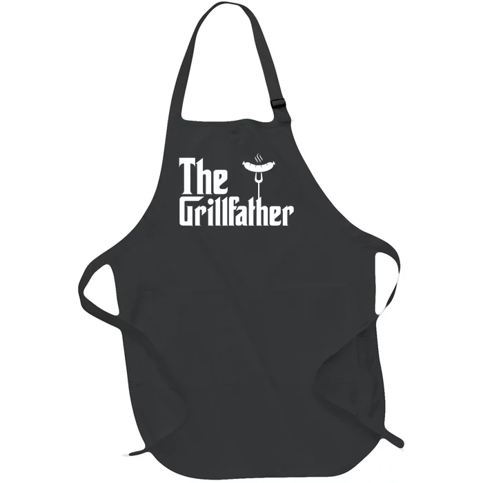 The Grillfather Father's Day Grill Full-Length Apron With Pocket