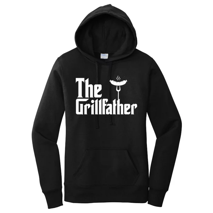 The Grillfather Father's Day Grill Women's Pullover Hoodie