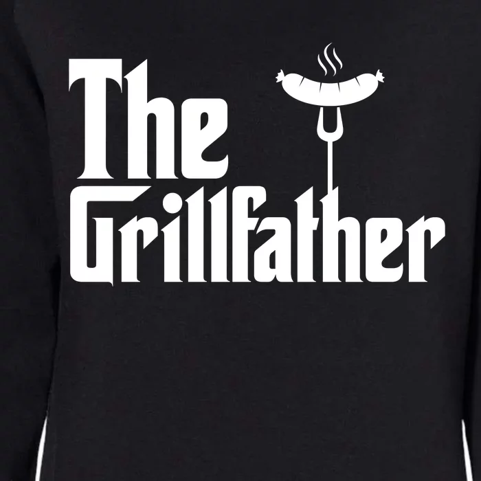 The Grillfather Father's Day Grill Womens California Wash Sweatshirt