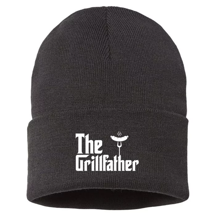 The Grillfather Father's Day Grill Sustainable Knit Beanie