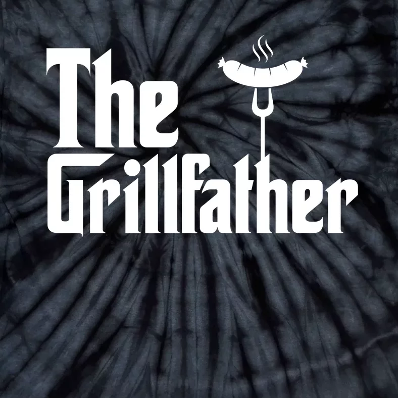 The Grillfather Father's Day Grill Tie-Dye T-Shirt