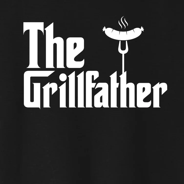 The Grillfather Father's Day Grill Women's Crop Top Tee